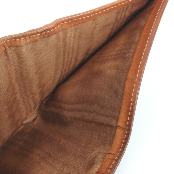 CELINE Macadam monogram logo wallet PVC leather